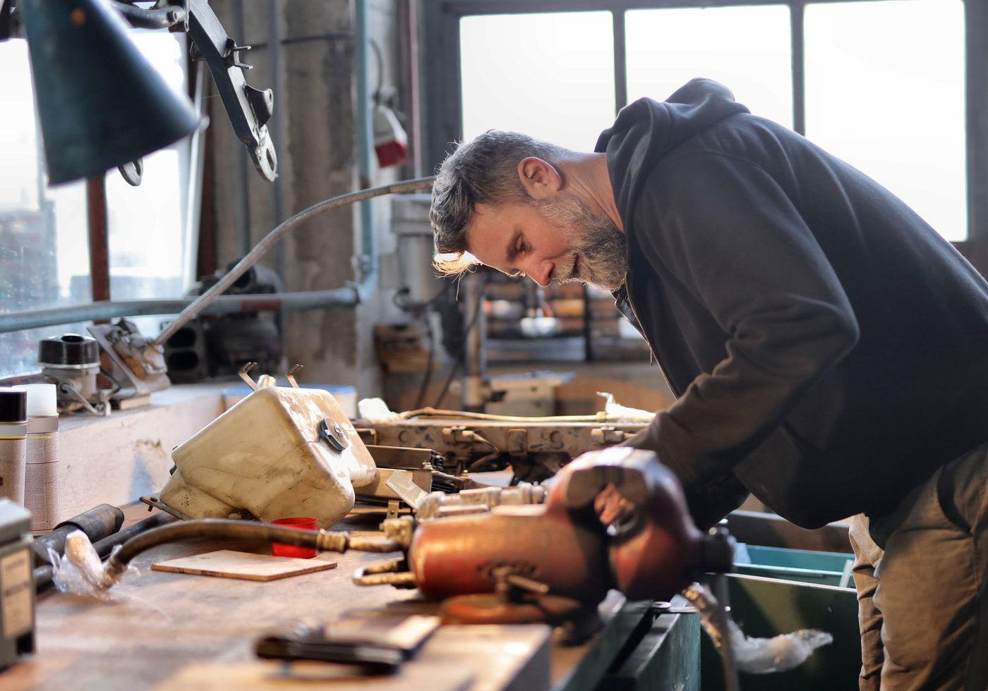 An owner-managed business at work